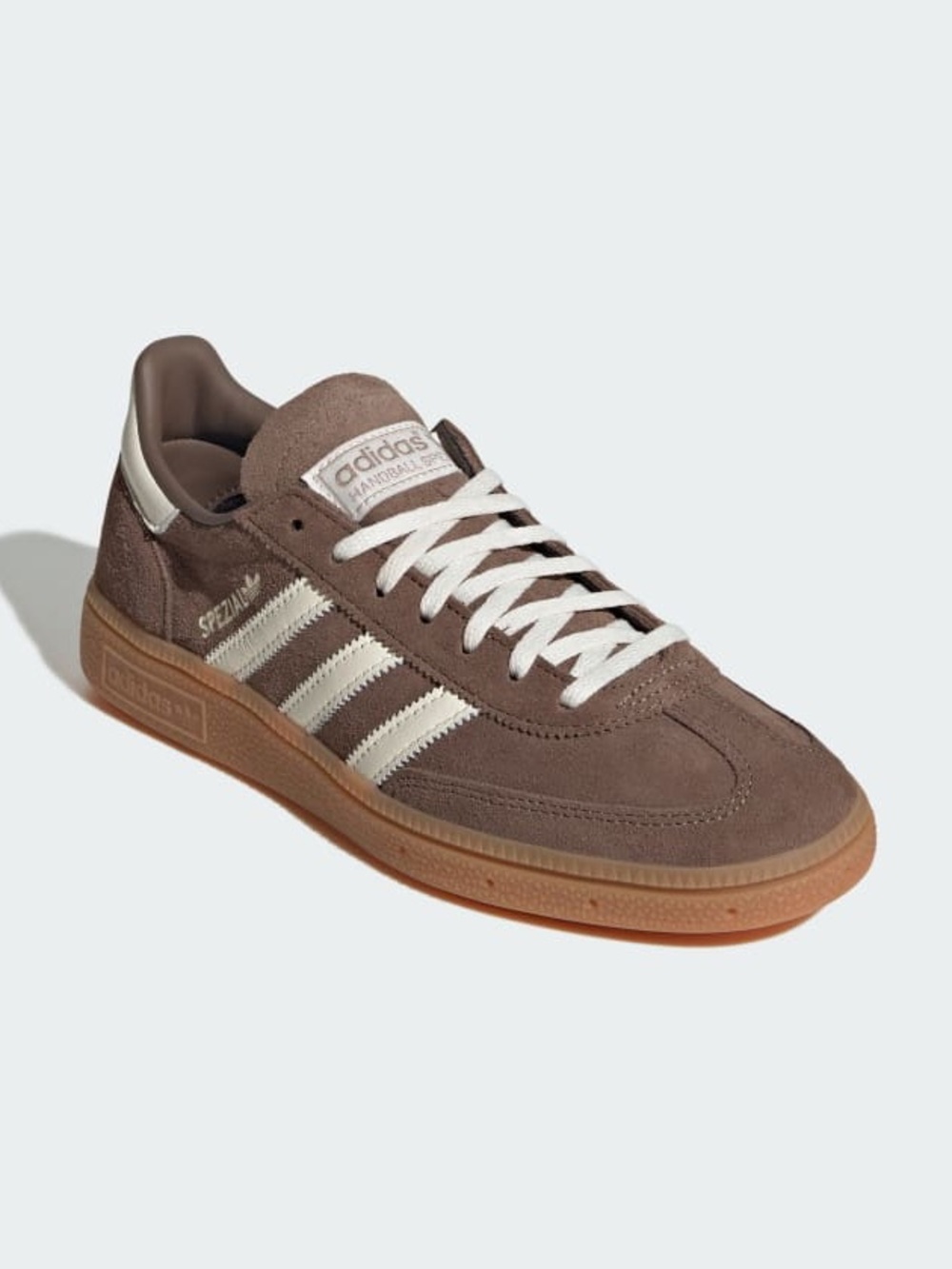 NWT Adidas Handball Spezial Sneaker in Earth Strata / Off White / Gum- Size9